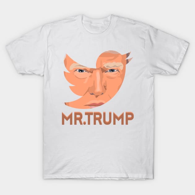 Donald Trump T-Shirt T-Shirt by QUENSLEY SHOP